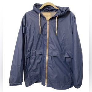 Weatherproof blue rain jacket L